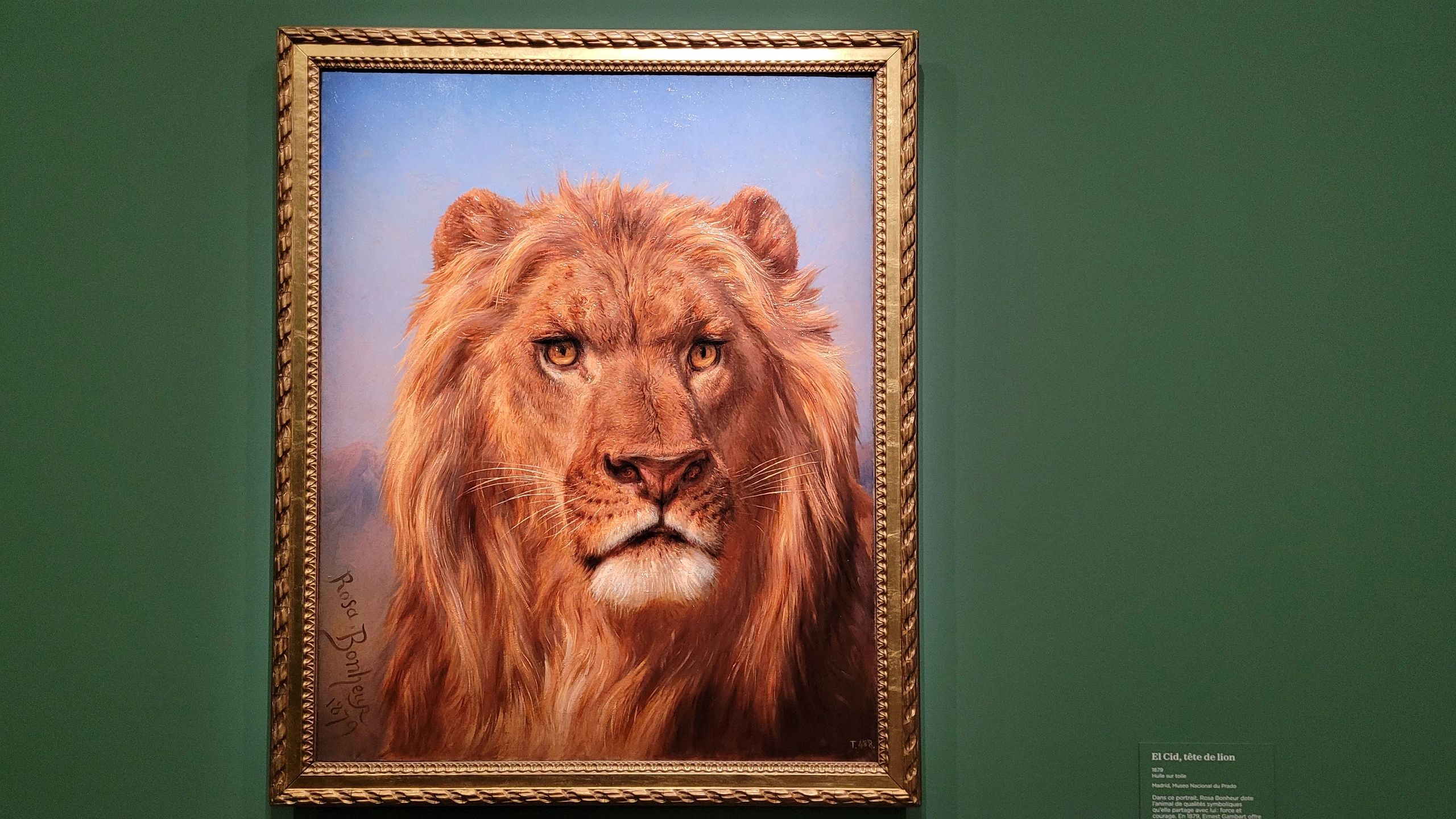 Rosa Bonheur Exhibit in Museum D'Orsay